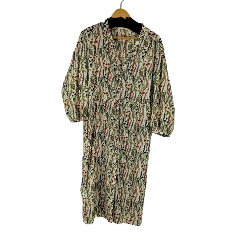 ショコラフィネローブ chocol raffine robe 花柄ワンピース レディース FREE